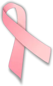 Simbolo del cancer de mama-lazo-rosa