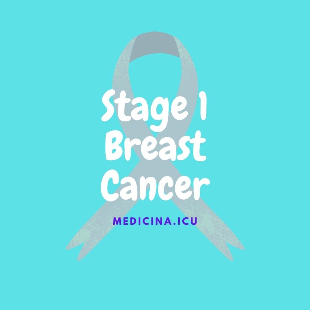 Brustkrebs im Stadium 1: Überlebensrate, Symptome, Behandlung, Prognose