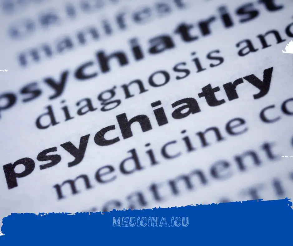 Definição de psiquiatria, O que é, objeto de estudo