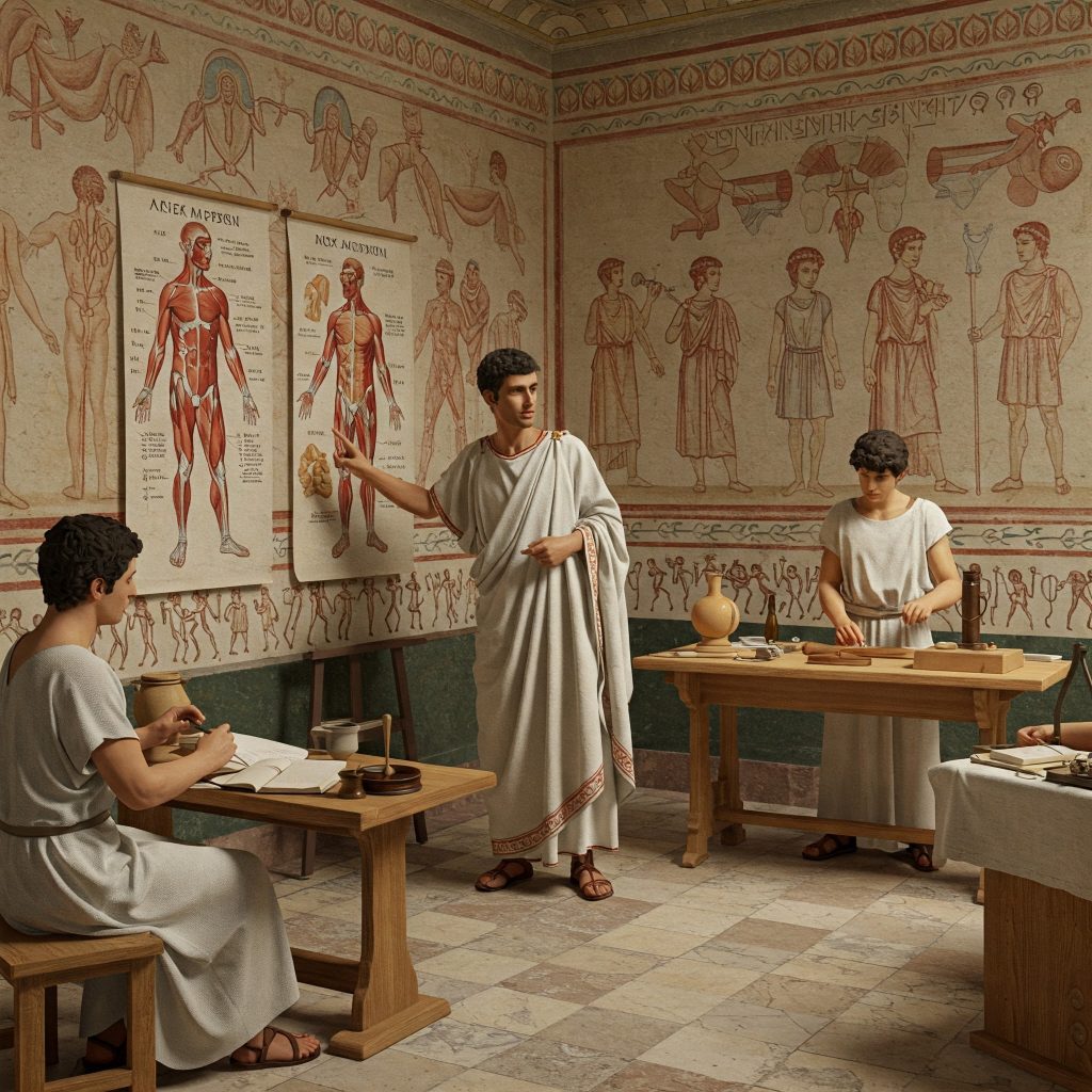Medicina En El Antiguo Imperio Romano (1) 2 Cómo Influyó La Medicina Griega En La Práctica Médica Romana